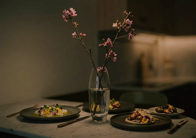 Dining for three